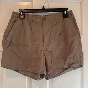 REI Co-op Women’s Trail Shorts Olive Green Lightweight Elastic Waist Size Medium